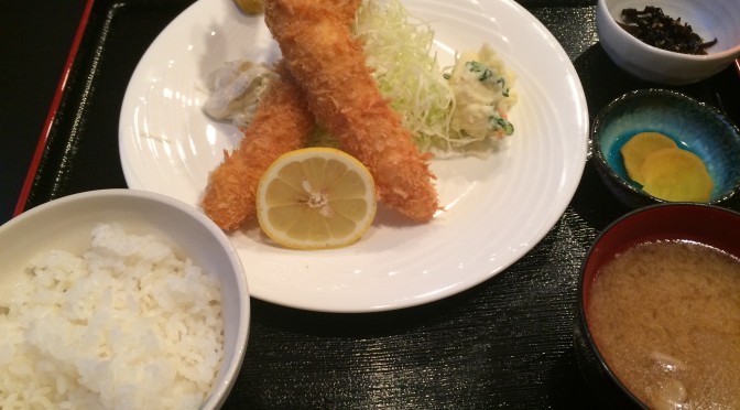 昼でも夜でもサクッといける定食屋　千葉　長咲や（ながさきや）
